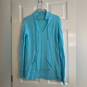 Lilly Pulitzer Aqua Luxletic Pullover